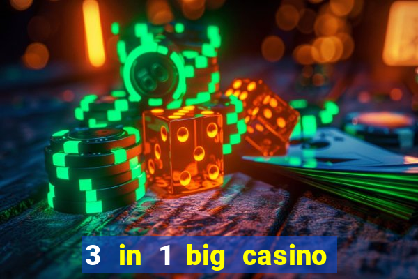 3 in 1 big casino game set