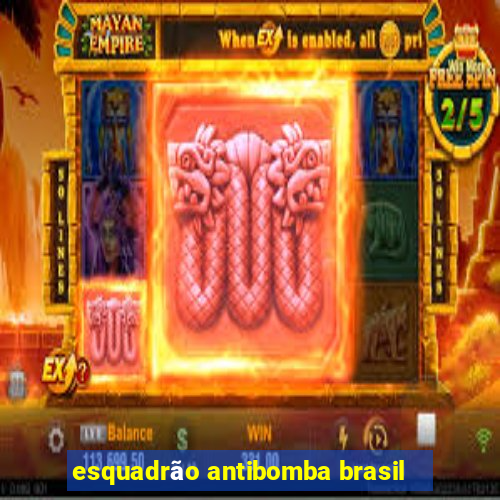 esquadrão antibomba brasil