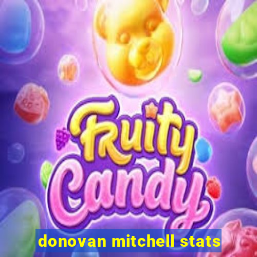 donovan mitchell stats