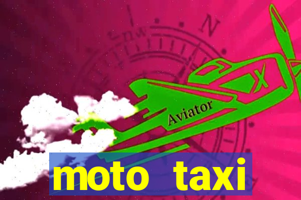 moto taxi paraguaçu paulista