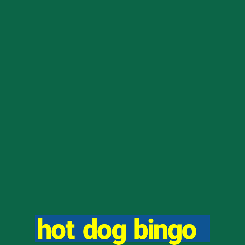 hot dog bingo