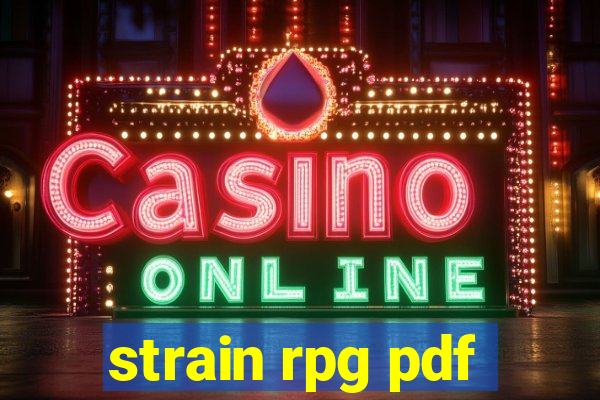 strain rpg pdf