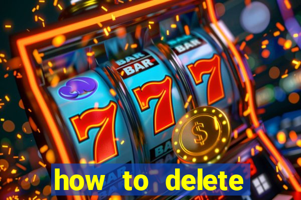 how to delete account in bingo plus