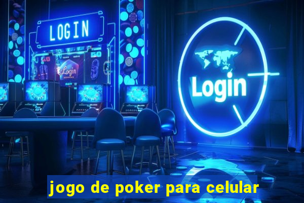 jogo de poker para celular