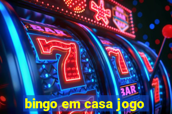 bingo em casa jogo