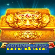 casino ndb codes