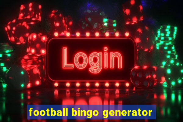 football bingo generator