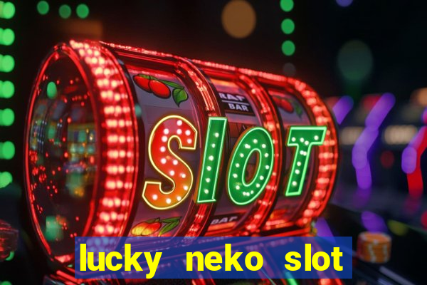 lucky neko slot logo png