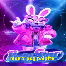 nice x psg palpite