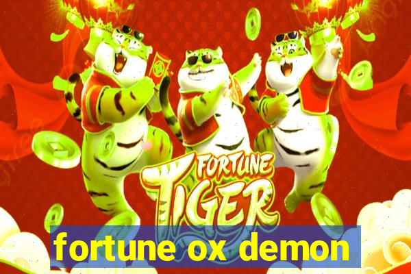 fortune ox demon