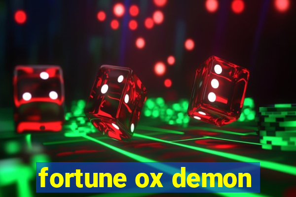 fortune ox demon