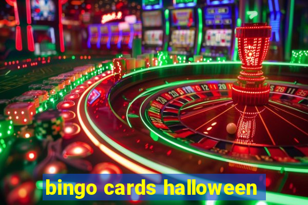 bingo cards halloween