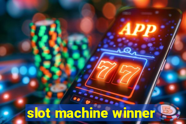 slot machine winner