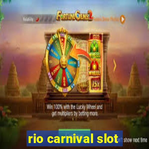 rio carnival slot