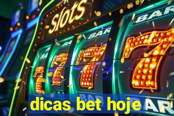 dicas bet hoje