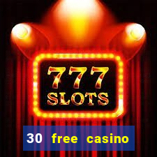 30 free casino bonus no deposit