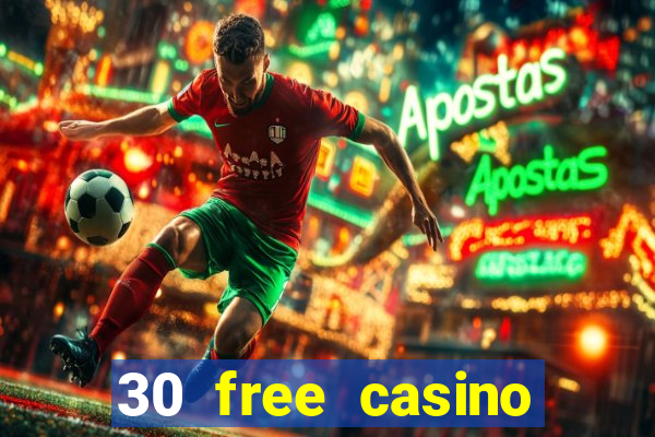 30 free casino bonus no deposit