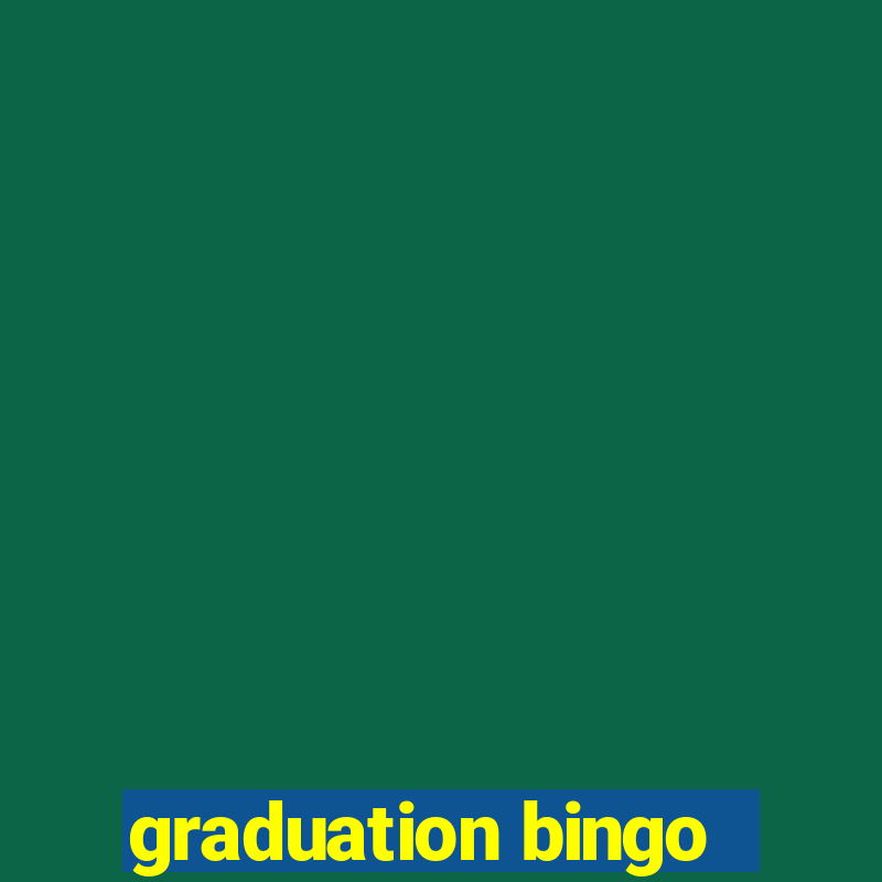 graduation bingo