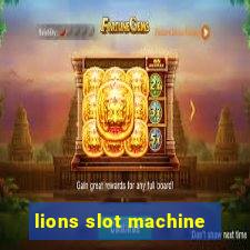 lions slot machine