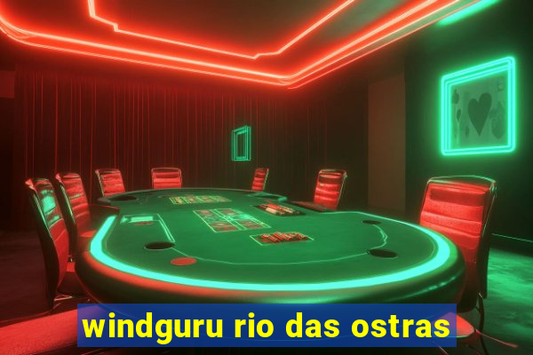 windguru rio das ostras