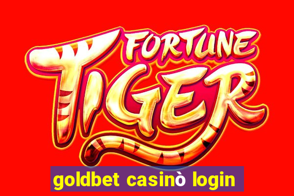 goldbet casinò login