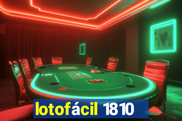 lotofácil 1810