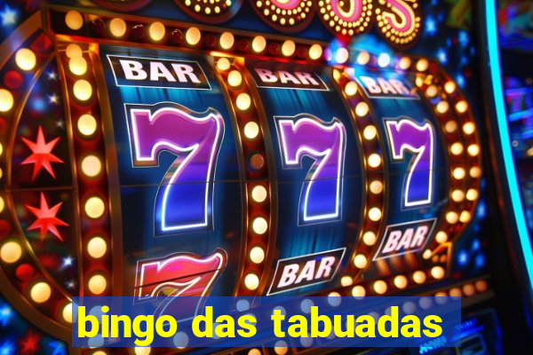 bingo das tabuadas