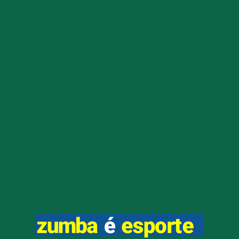 zumba é esporte