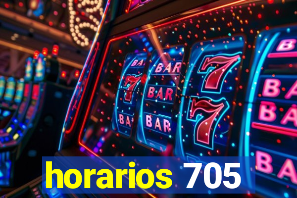 horarios 705