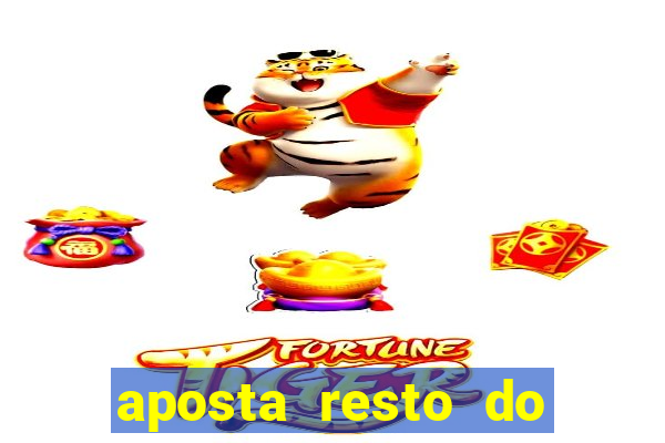 aposta resto do jogo como funciona