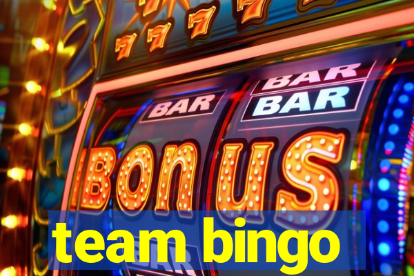 team bingo