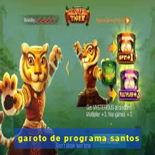 garoto de programa santos