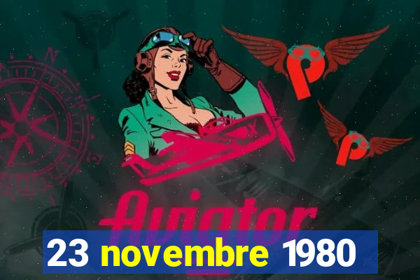 23 novembre 1980