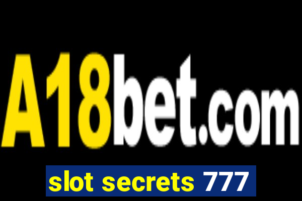 slot secrets 777