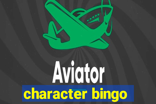 character bingo