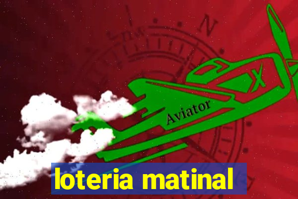 loteria matinal