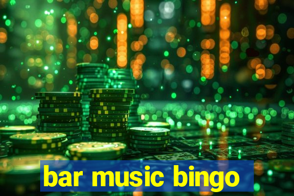 bar music bingo