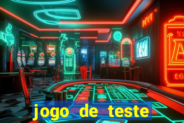 jogo de teste fortune tiger