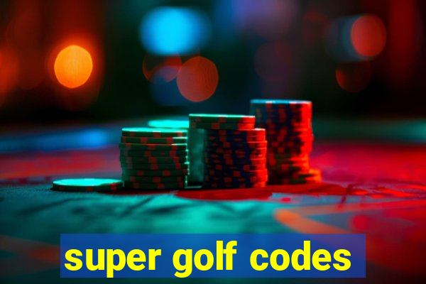 super golf codes