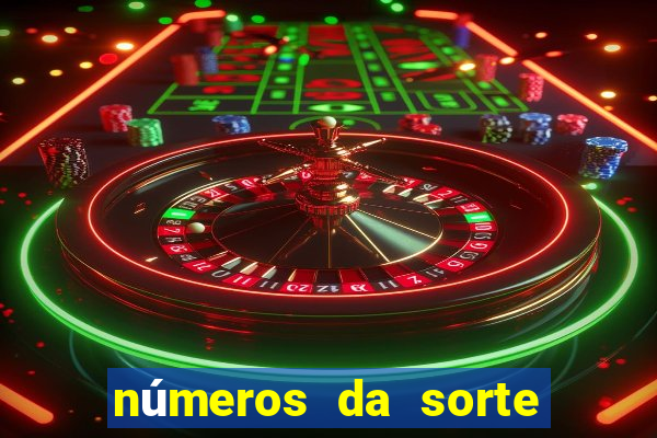 números da sorte para bingo