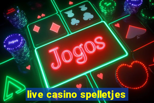 live casino spelletjes