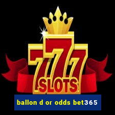 ballon d or odds bet365