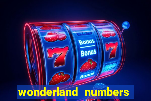 wonderland numbers wiki fandom