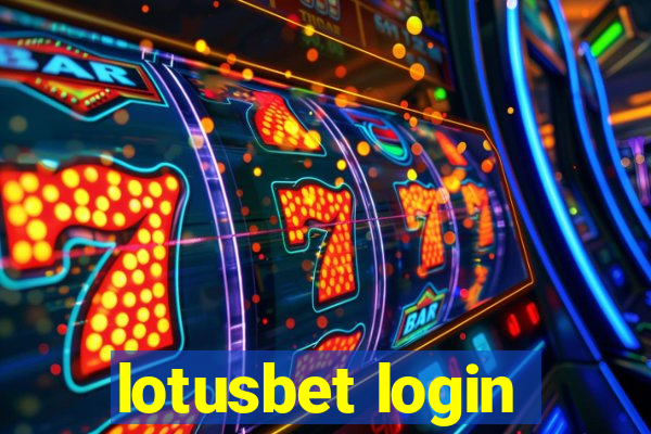 lotusbet login