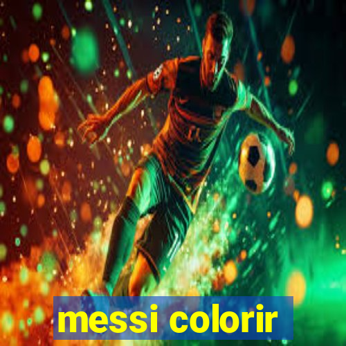 messi colorir