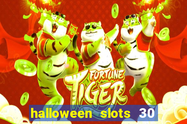 halloween slots 30 linhas saga