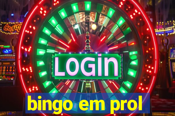 bingo em prol