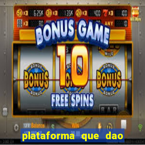 plataforma que dao bonus de cadastro