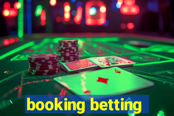 booking betting