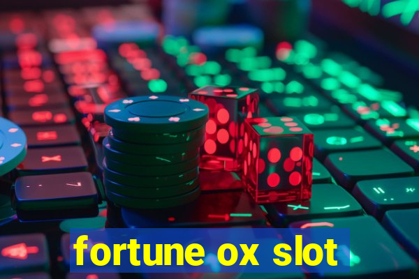 fortune ox slot